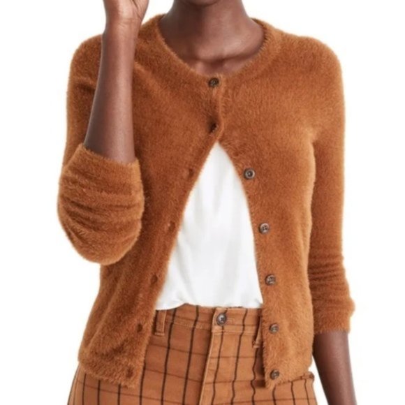 Madewell Sweaters - Madewell Hewitt Cardigan Dried Cider